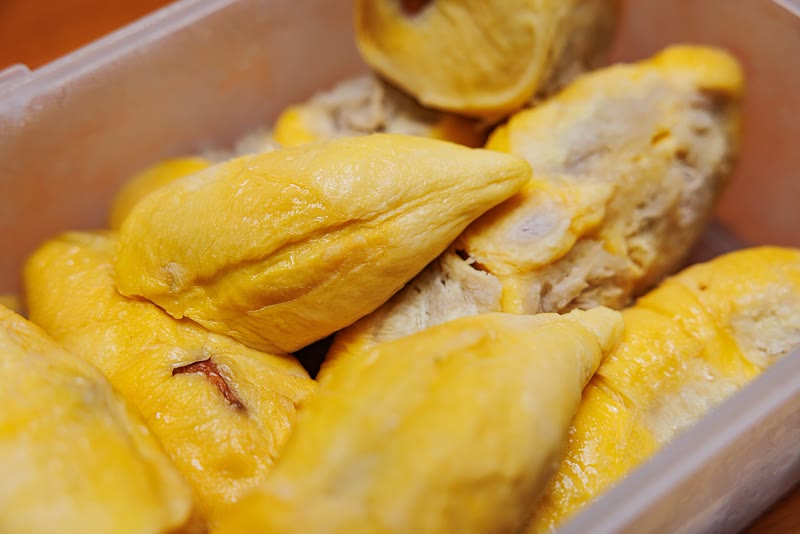 Cơm sầu riêng đông lạnh